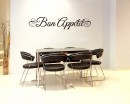 Bon Appetite Quotes Wall Decal Family Quotes Vinyl Art Stickers